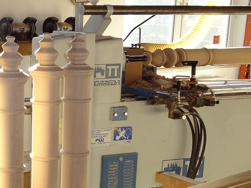 Herstellung Holzdrehteile